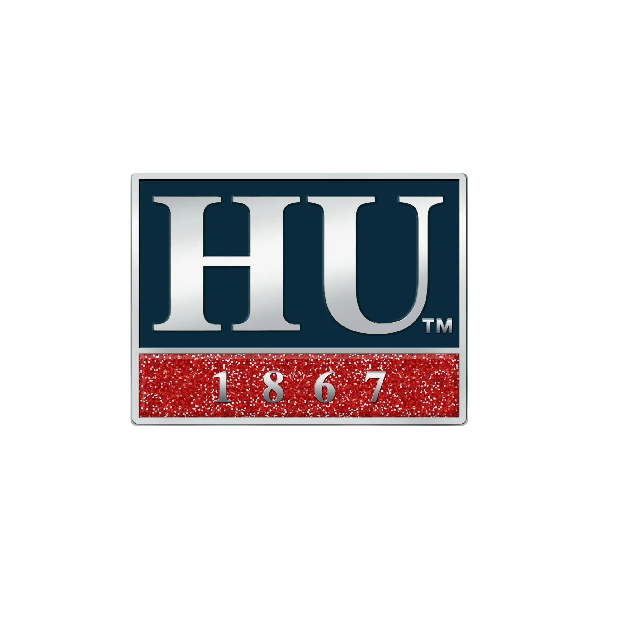 Howard University Enamel Pin