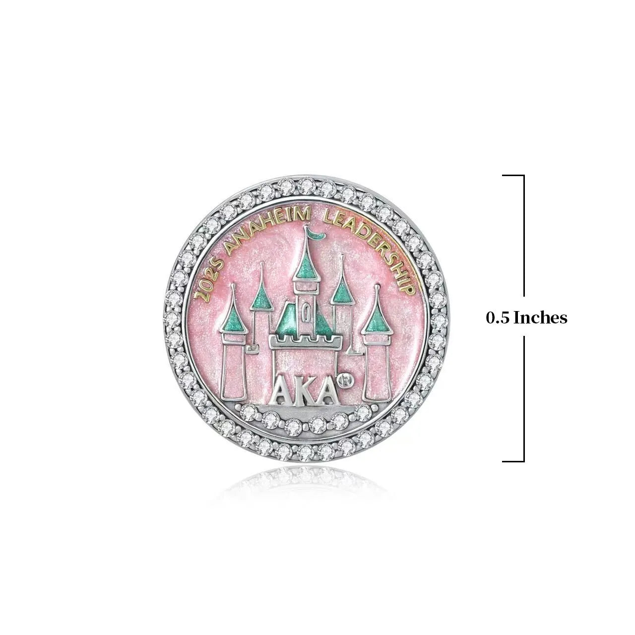 AKA 2025 Leadership Conference Sterling Silver Charm (Fits Pandora)