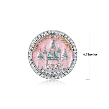AKA 2025 Leadership Conference Sterling Silver Charm (Fits Pandora)