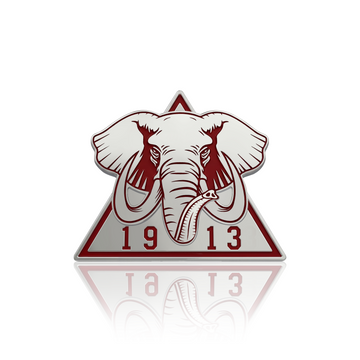 Elephant Sterling Silver Charm - Delta Sigma Theta (Fits Pandora)