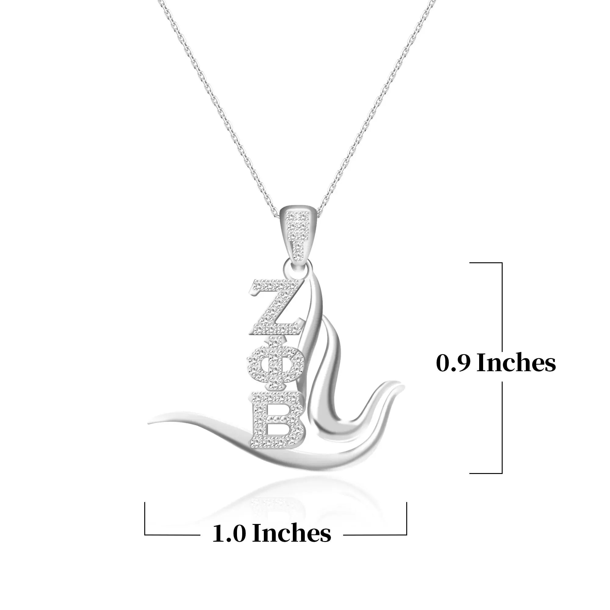 ZPhiB Dove Pendant (Chain Sold Separately)