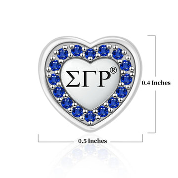 SGRHO Mom Sterling Silver Charm (Fits Pandora)