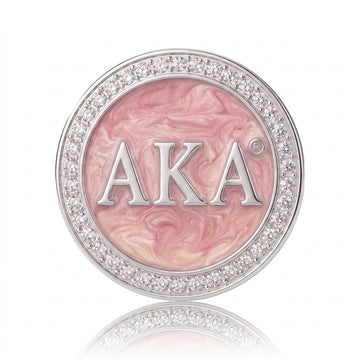 AKA Pink Brooch