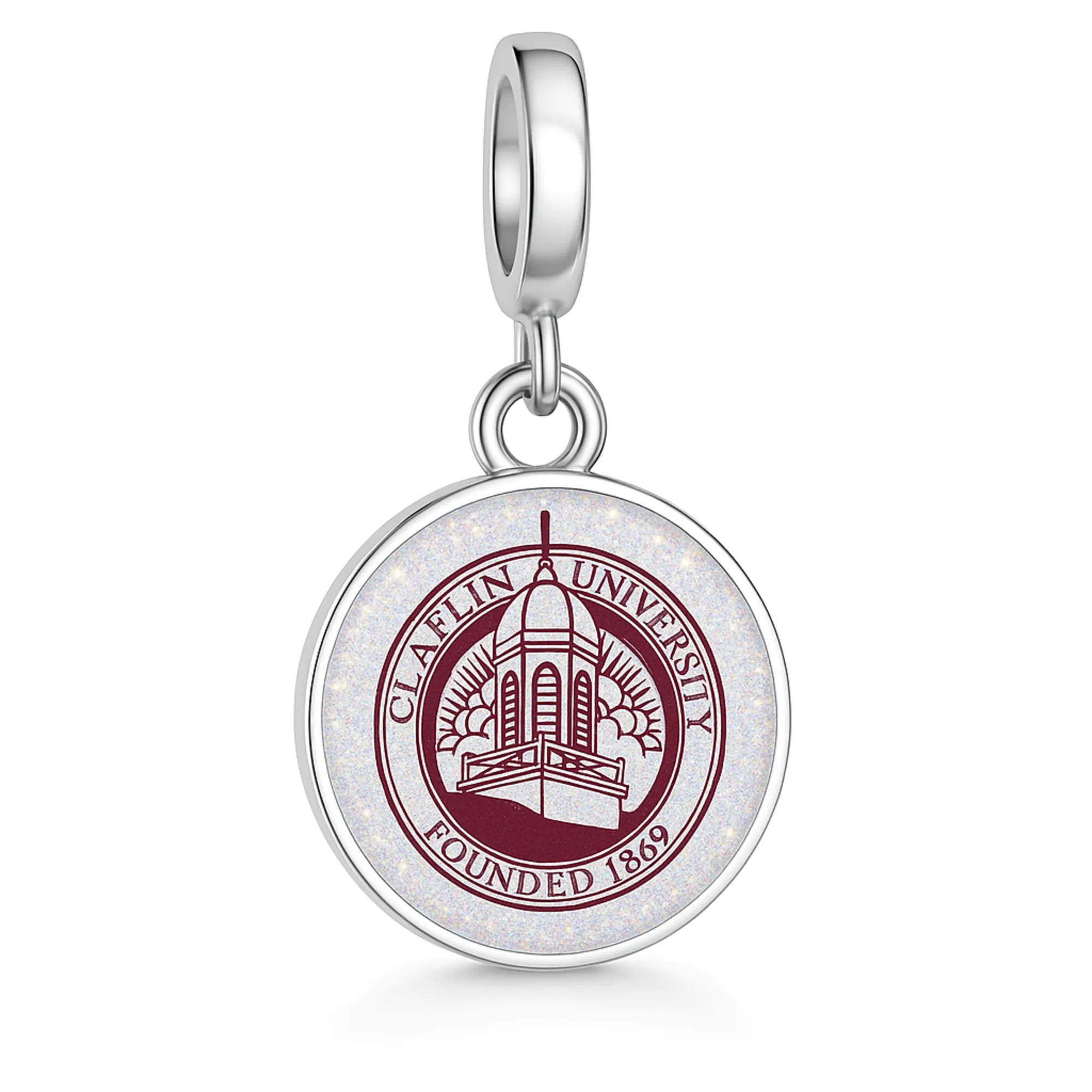Claflin University Charm - Gratia Pearl