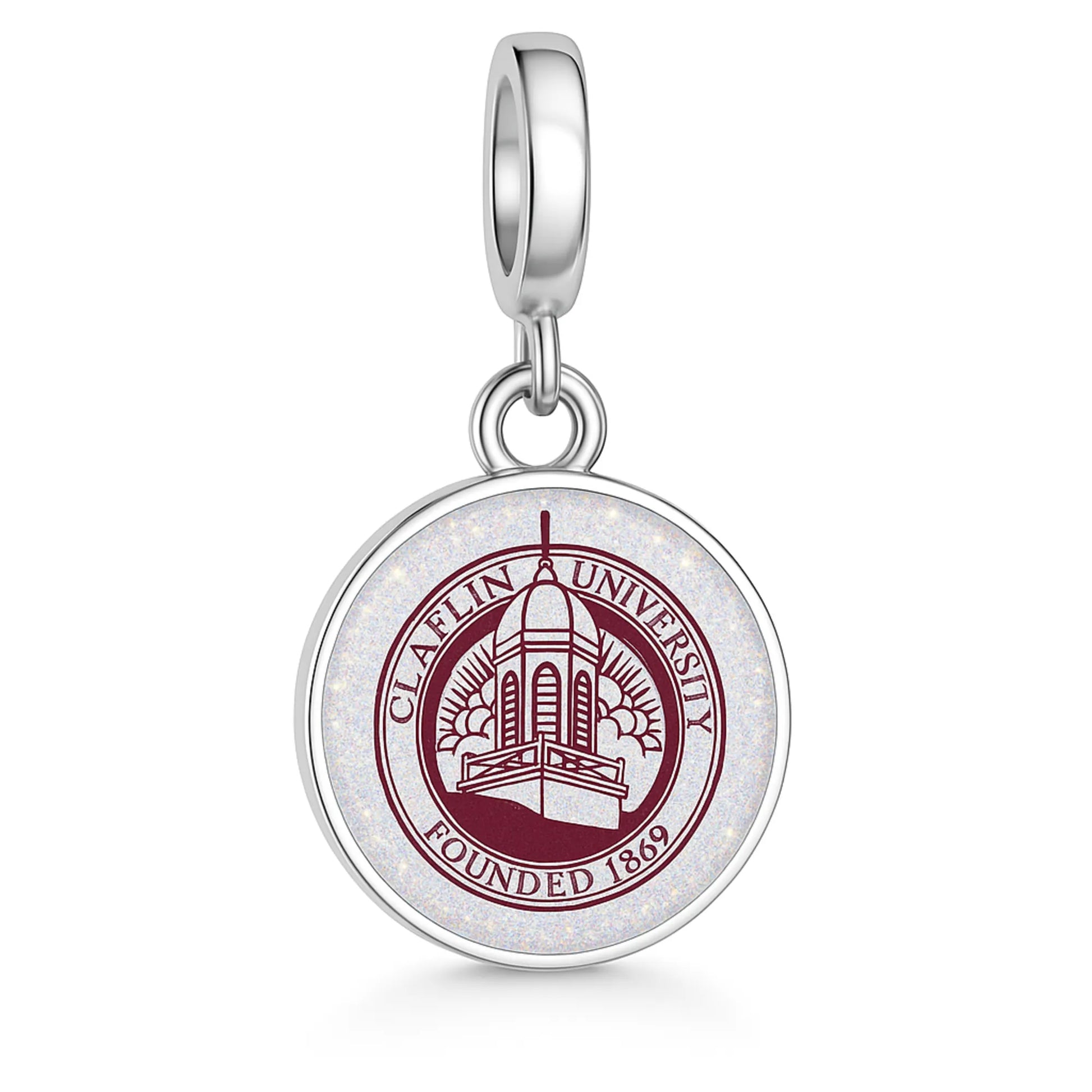 Claflin University Charm - Gratia Pearl
