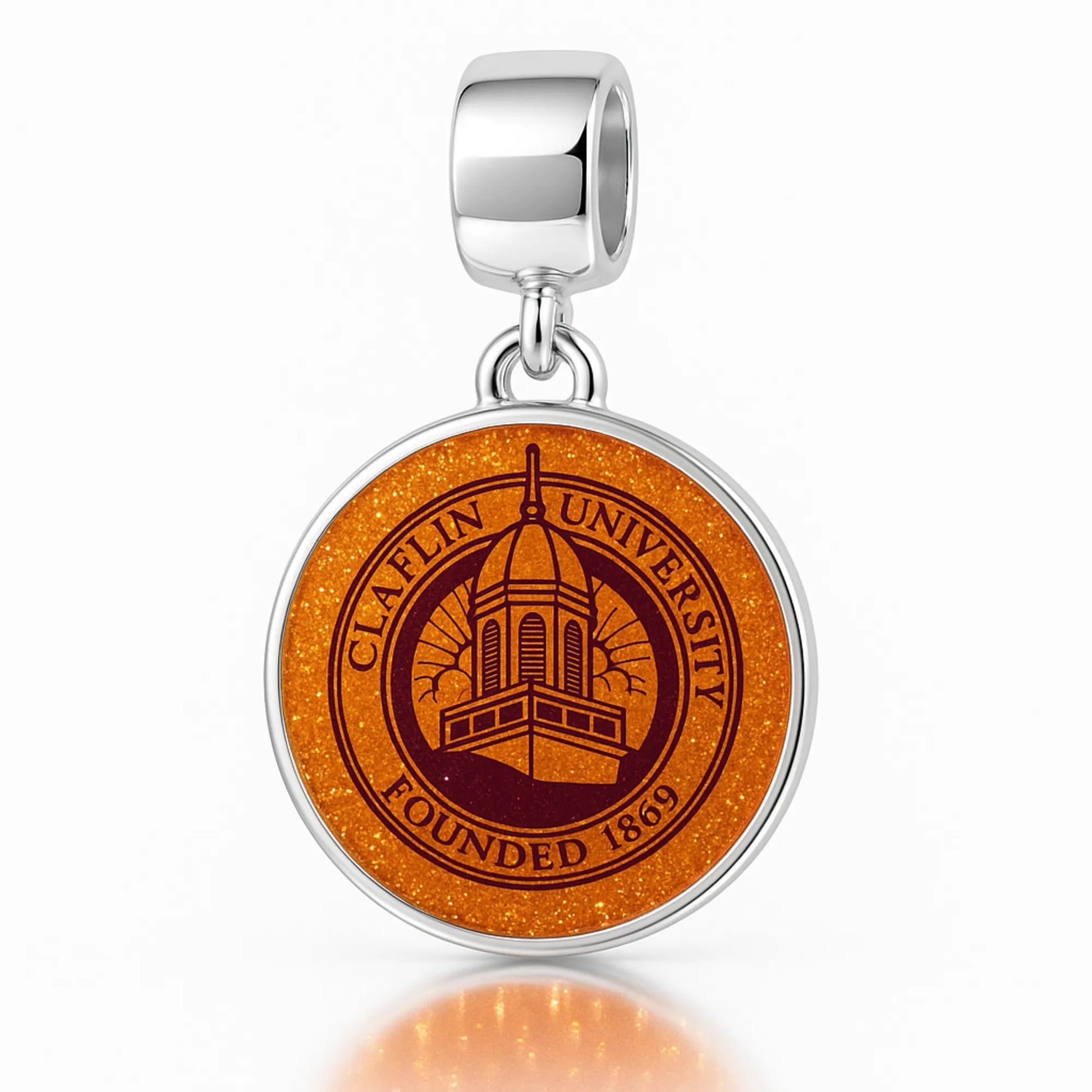 Claflin University Charm - Gratia Pearl