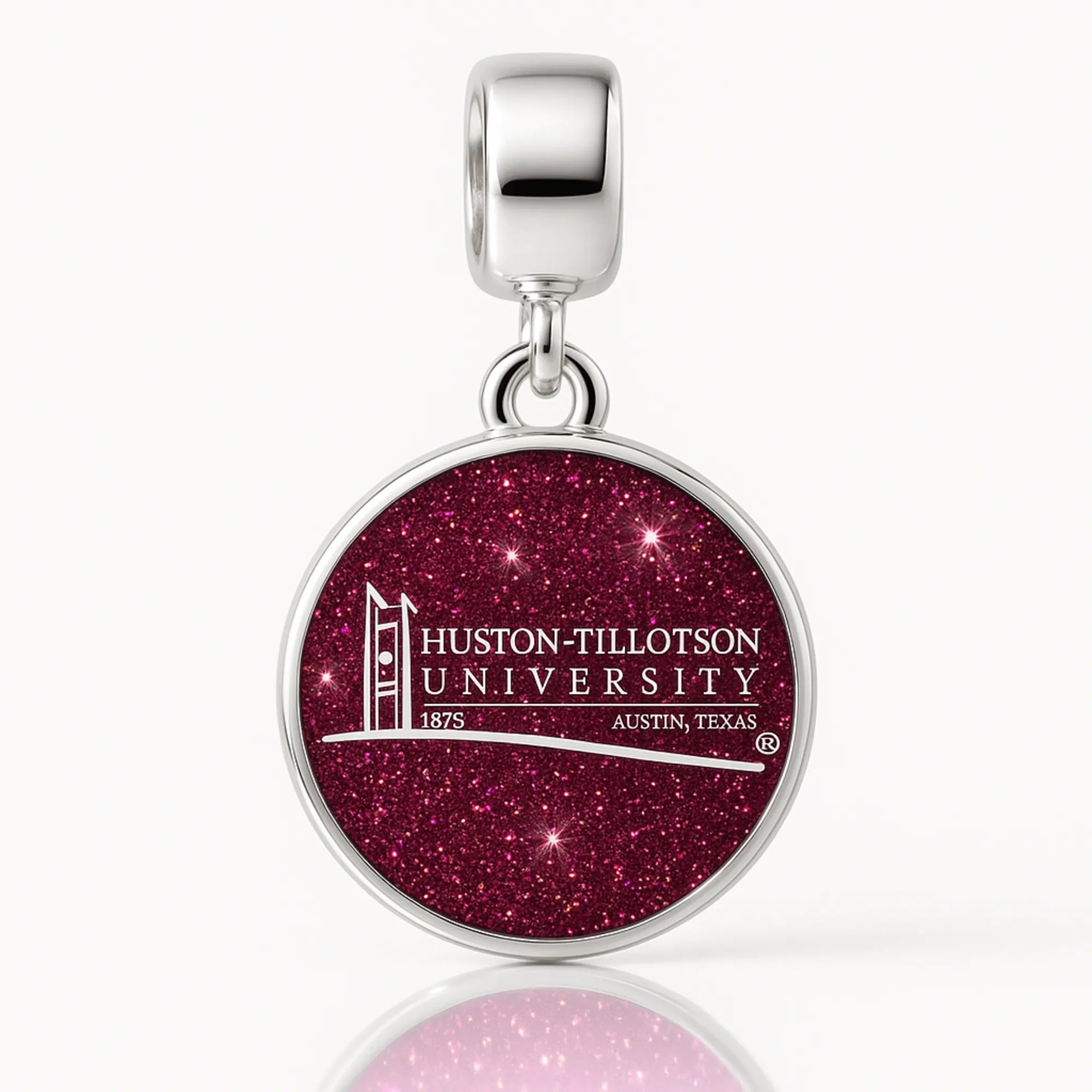 Huston-Tillotson University Charm - Gratia Pearl