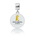 West Virginia State University Charm - Gratia Pearl