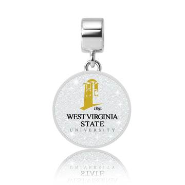 West Virginia State University Charm - Gratia Pearl