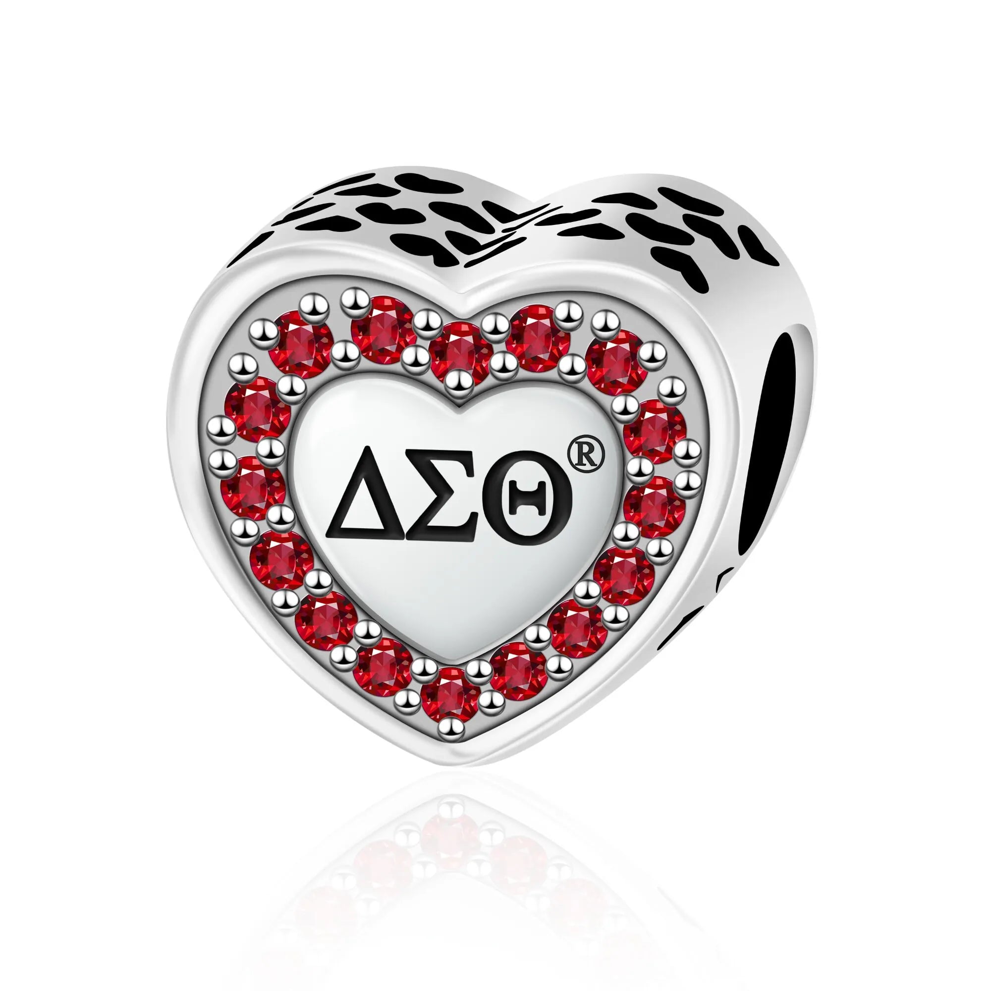 ΔΣΘ Mom Sterling Silver Charm (Fits Pandora) - Delta Sigma Theta