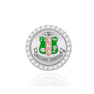 AKA Shield Sterling Silver Charm (Fits Pandora)