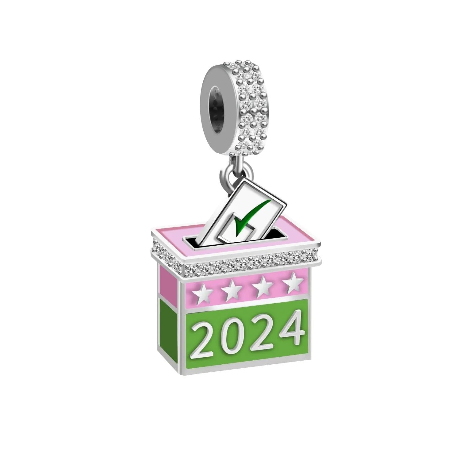 AKA Ballot Charm - Gratia Pearl