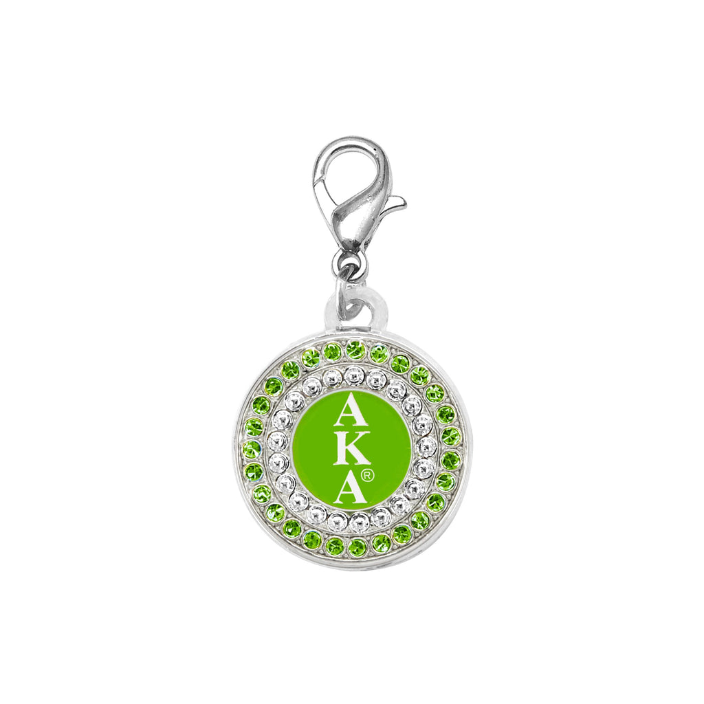 AKA Green Round Charm - Gratia Pearl