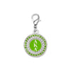 AKA Green Round Charm - Gratia Pearl