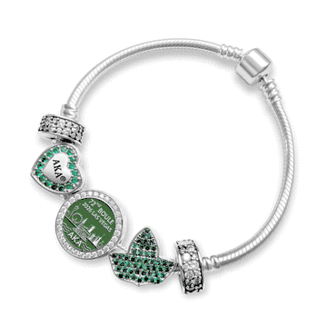 AKA 2026 Boule Las Vegas Skyline Sterling Silver charm (Fits Pandora)