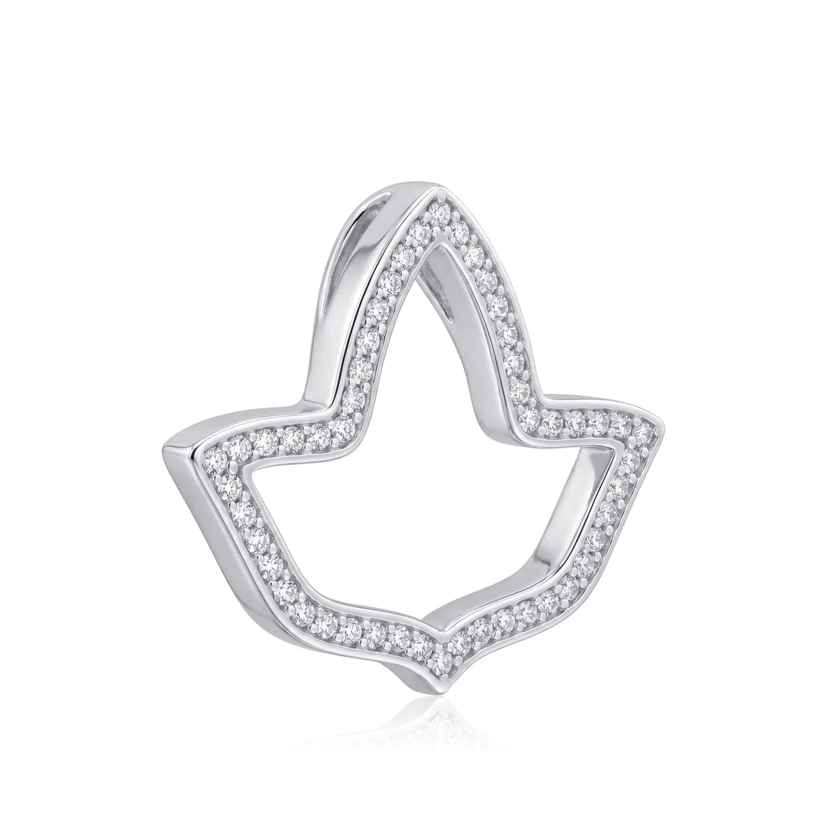 AKA Ivy Halo Sterling Silver Pendant (Chain Sold Separately)