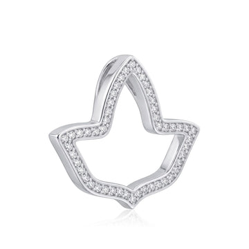 AKA Ivy Halo Sterling Silver Pendant (Chain Sold Separately)