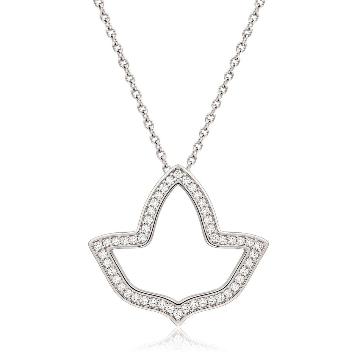 AKA Ivy Halo Sterling Silver Pendant (Chain Sold Separately)