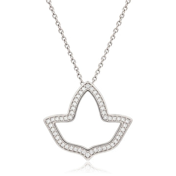 AKA Ivy Halo Sterling Silver Pendant (Chain Sold Separately)
