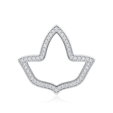AKA Ivy Halo Sterling Silver Pendant (Chain Sold Separately)