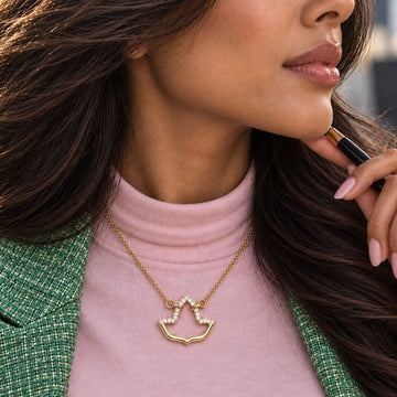 AKA Ivy Infinity Gold Vermeil Necklace