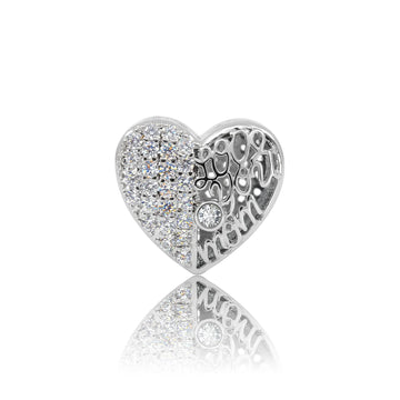 "Love You" heart charm