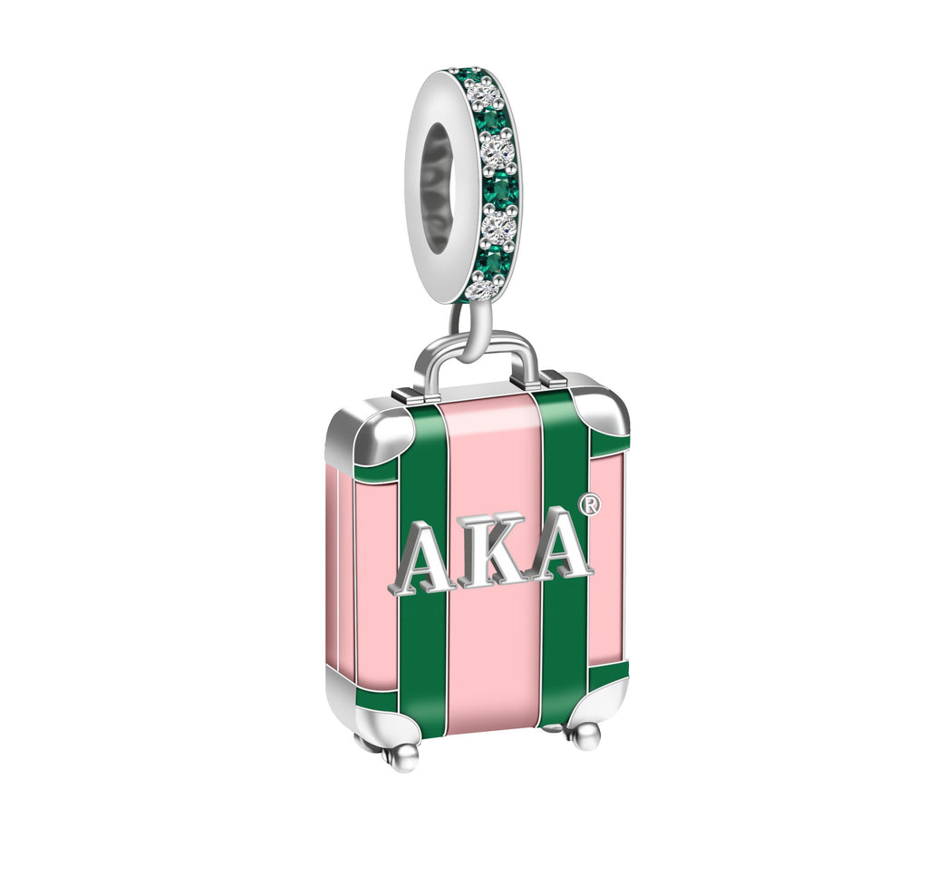 AKA Luggage Charm (Back - order, Ships 12/9) - Gratia Pearl