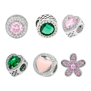 AKA Micro-Pave CZ Spacer set of 6
