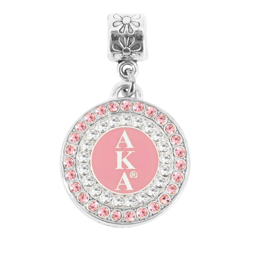 AKA Pink Round Charm - Gratia Pearl