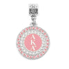 AKA Pink Round Charm - Gratia Pearl