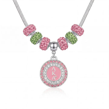 AKA Round Charm Necklace