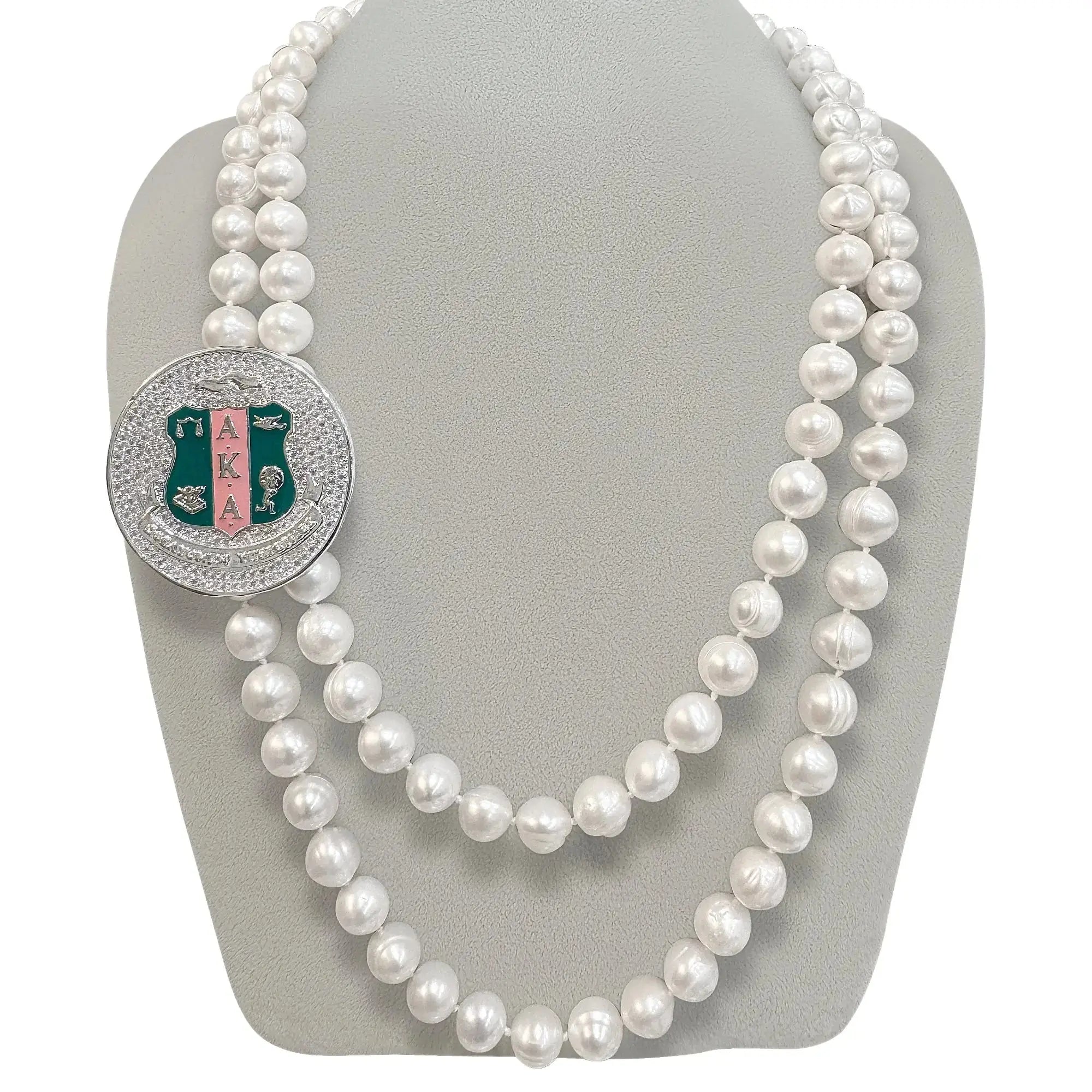 AKA Shield Brooch - Gratia Pearl