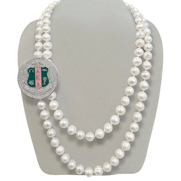 AKA Shield Brooch - Gratia Pearl