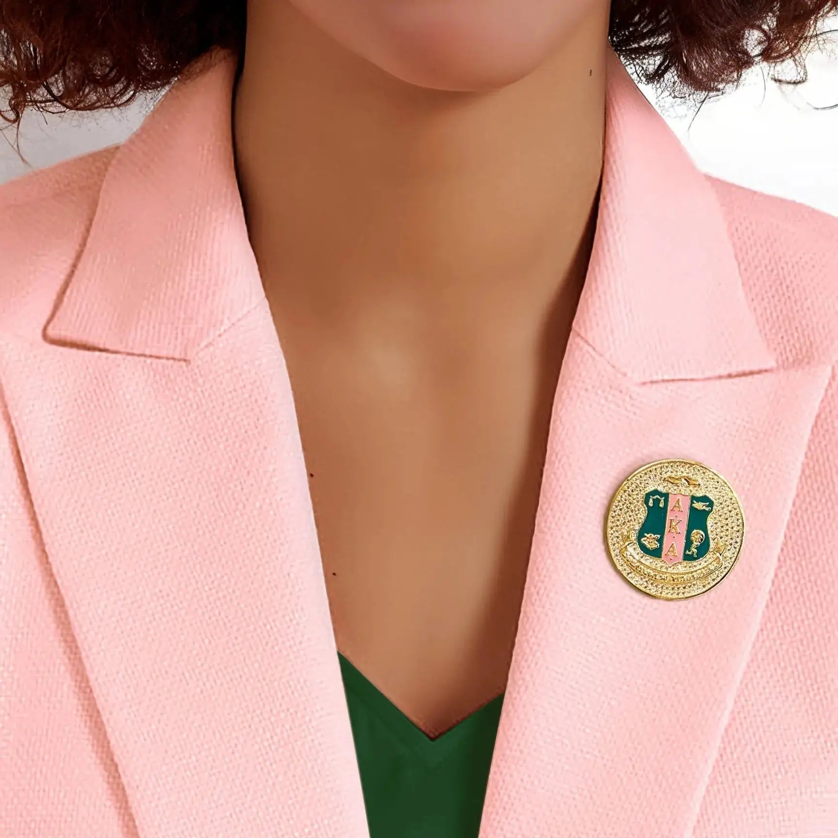 AKA Shield Brooch - Gratia Pearl