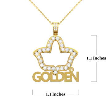 AKA Golden Soror Gold Vermeil Pendant (Chain Sold Separately)