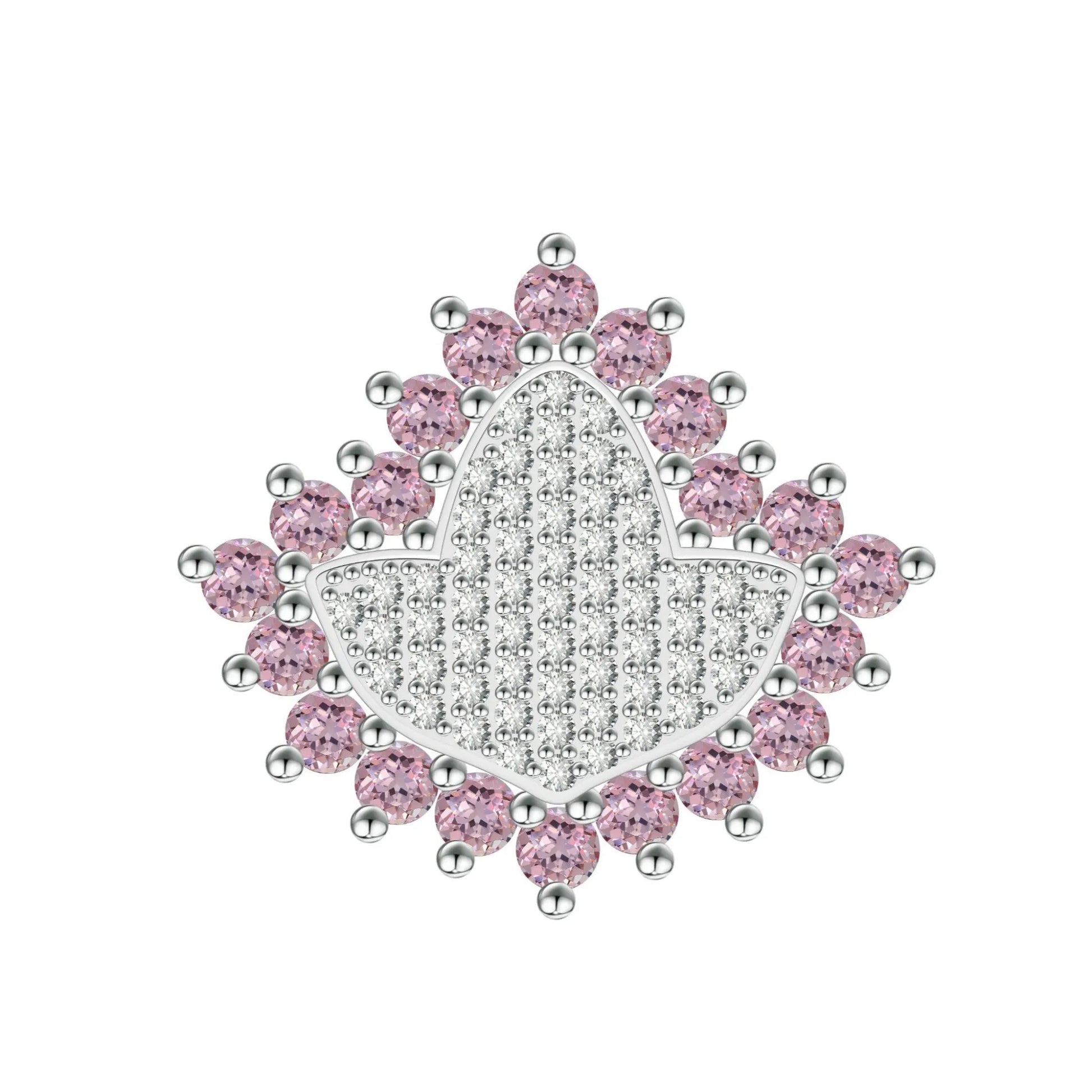 AKA Sterling Silver Ivy Ring in Pink - Gratia Pearl