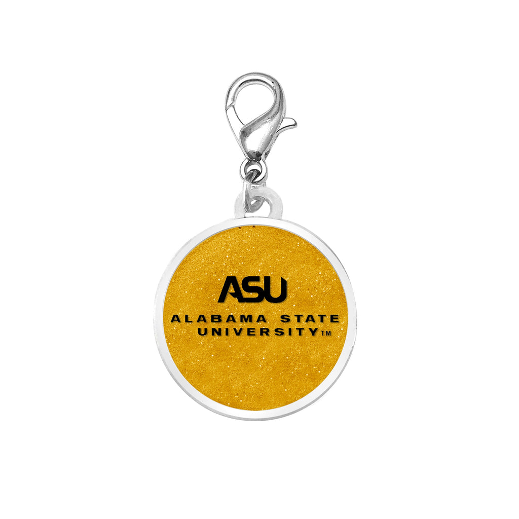 Alabama State University Charm - Gratia Pearl