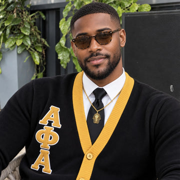 Alpha Phi Alpha Pharaoh Pendant with Chain