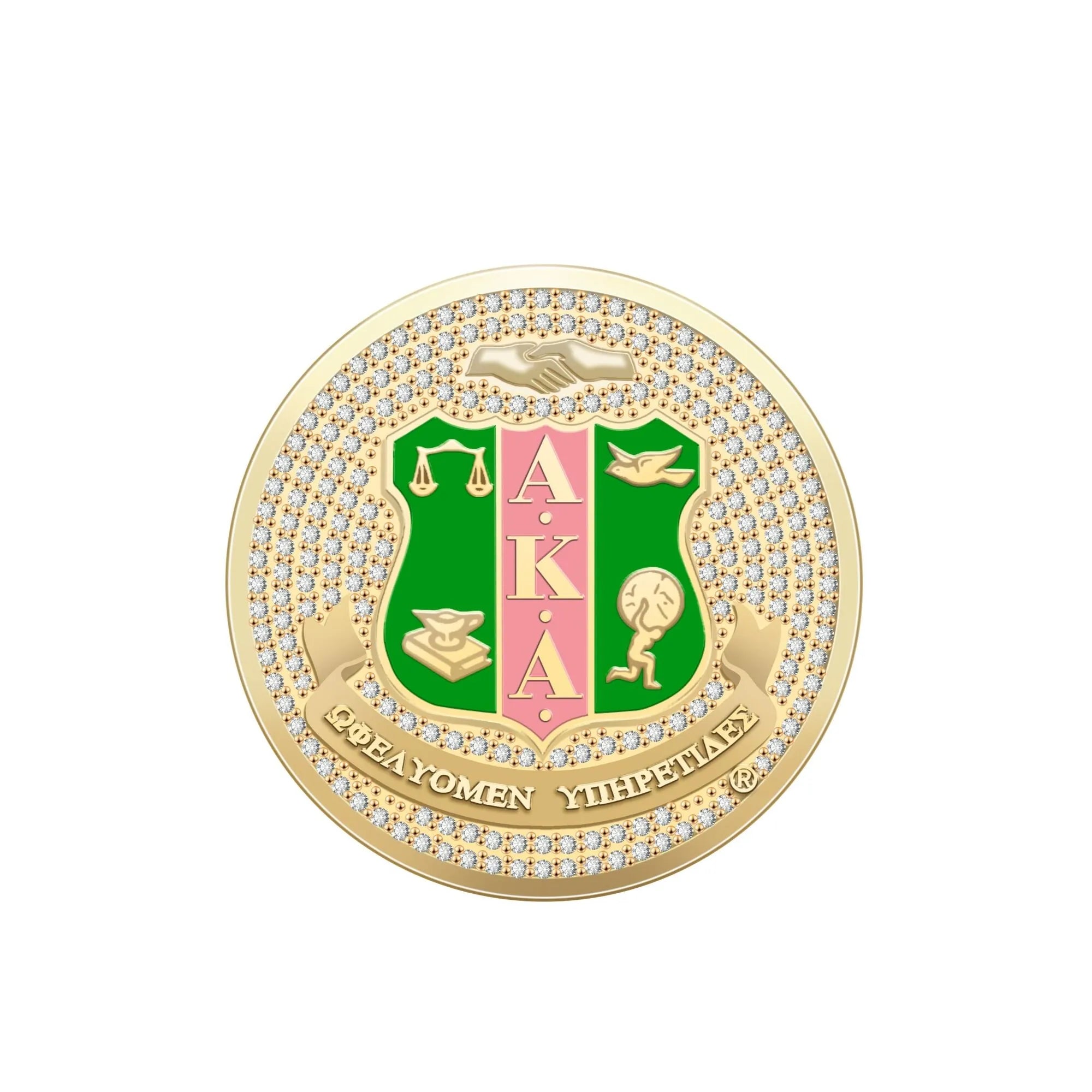 AKA Shield Brooch