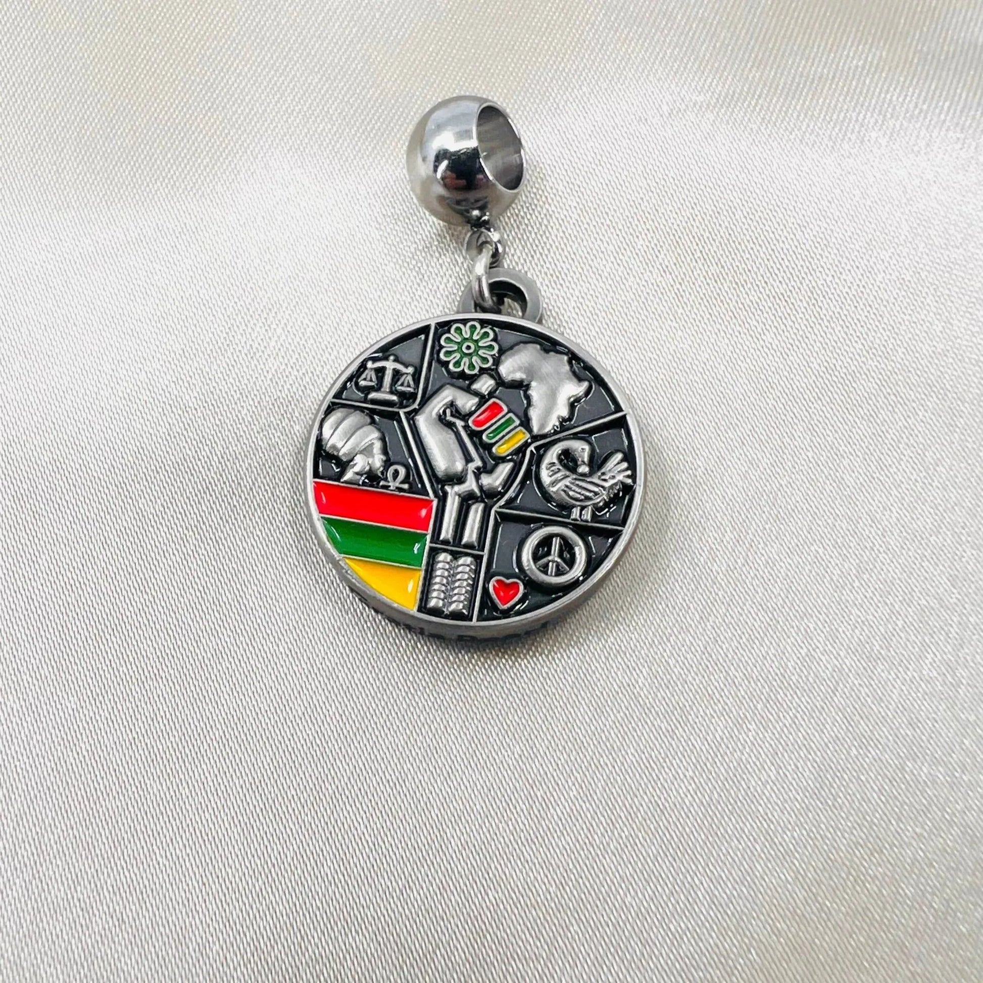 Black History Charm - Gratia Pearl