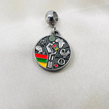 Black History Charm - Gratia Pearl