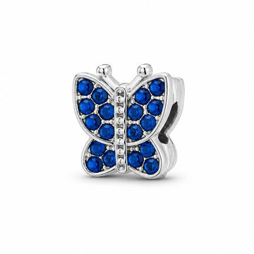 Blue Butterfly Charm