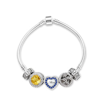 SGRHO Mom Charm Bracelet