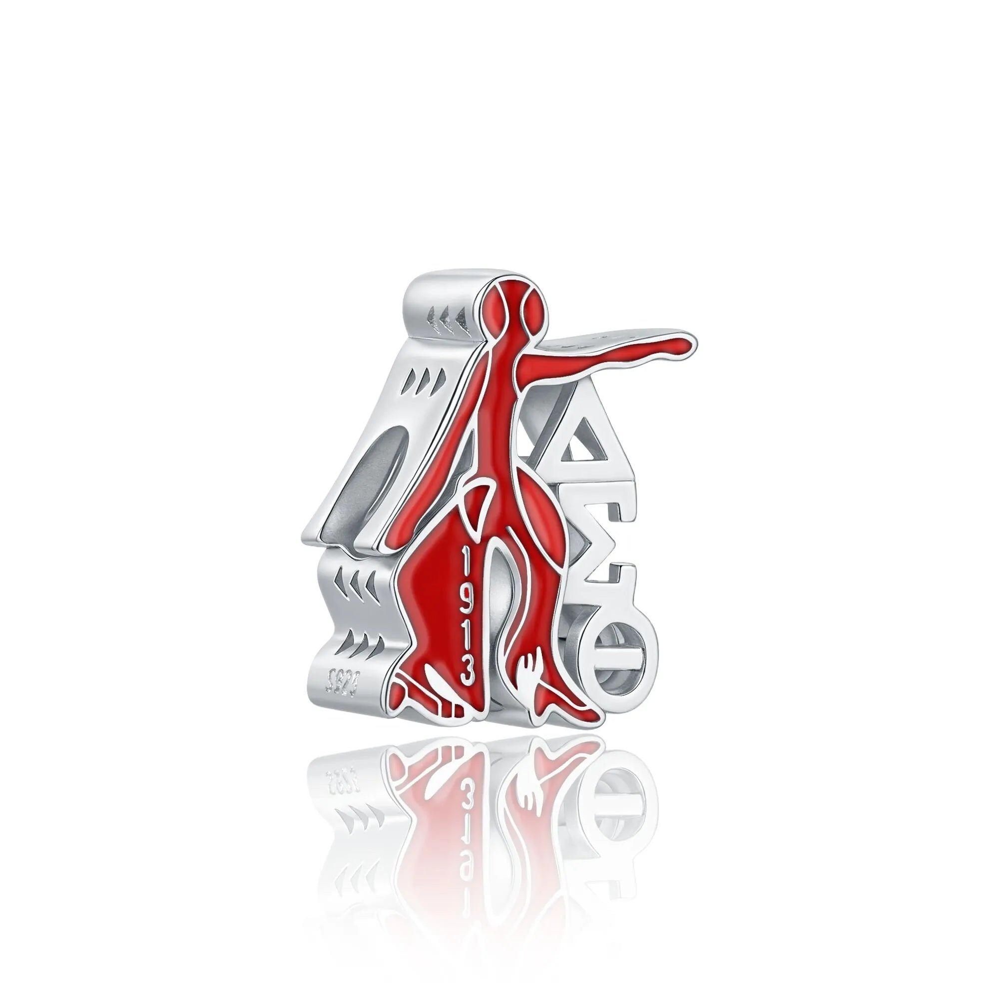 ΔΣΘ Fortitude Sterling Silver Charm (Fits Pandora) - Delta Sigma Theta