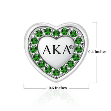 AKA Wife Sterling Silver Charm (Fits Pandora)