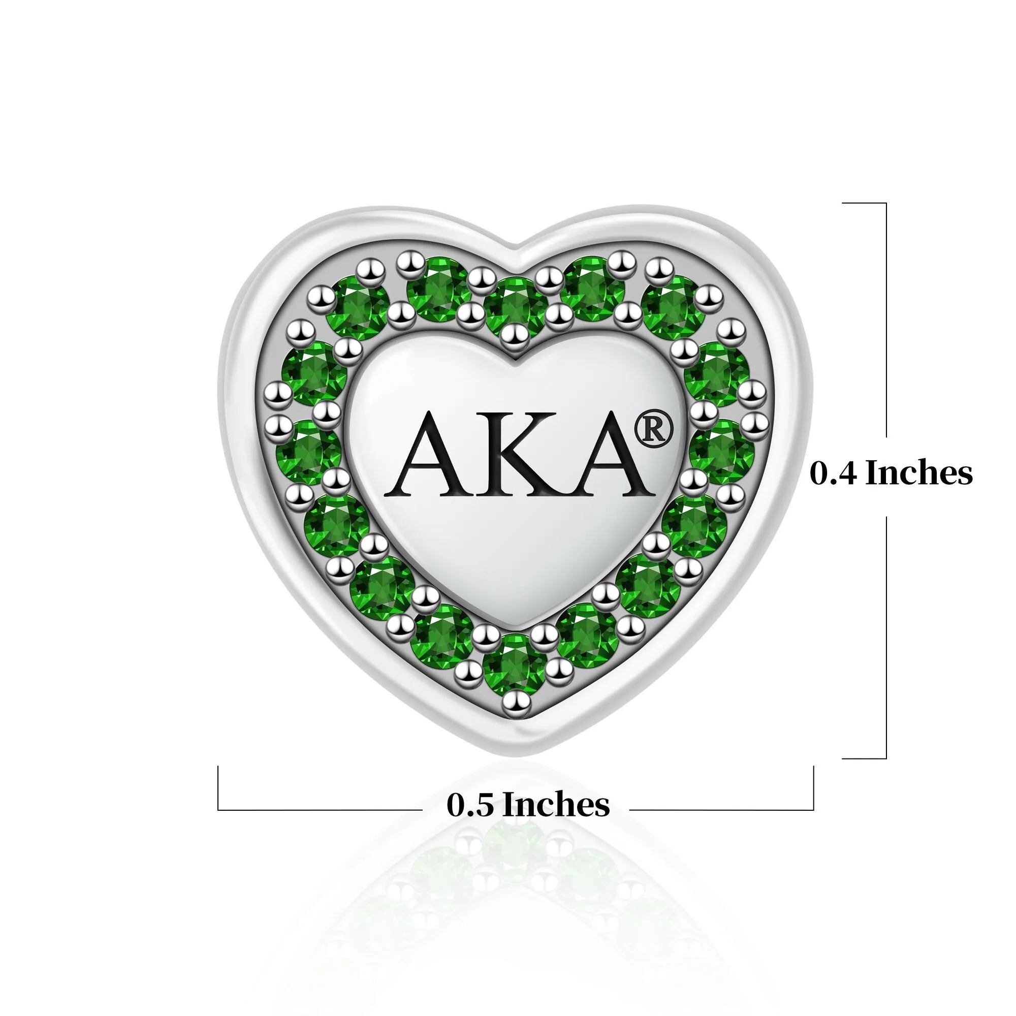 AKA Mom Sterling Silver Charm (Fits Pandora)