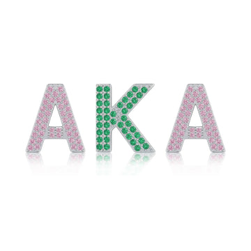 Pink Green Pink AKA | Alpha Kappa Alpha Charm