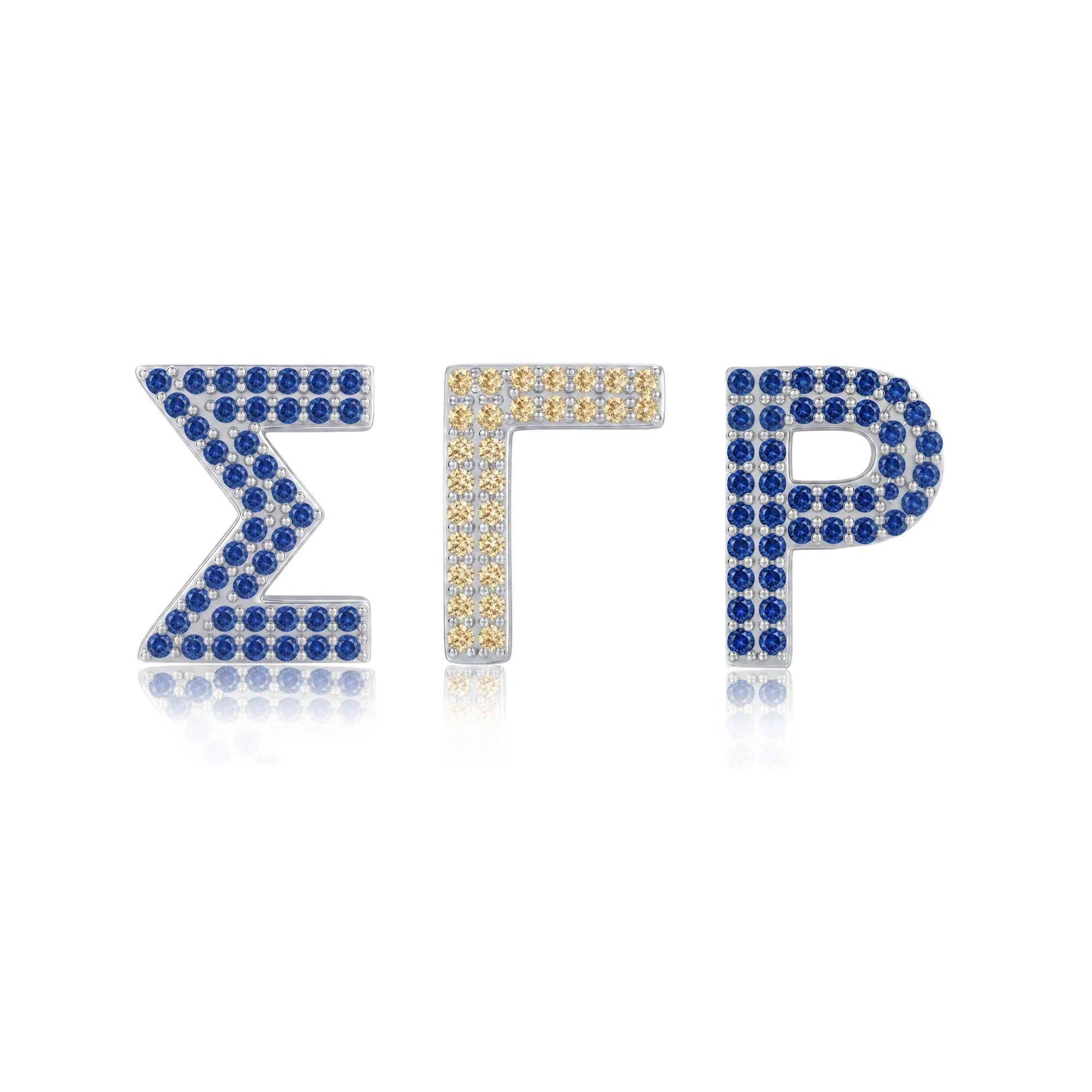 Blue Gold Blue ΣΓP | Sigma Gamma Rho Charm
