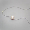 Crystal Freshwater Pearl Pendant - Gratia Pearl