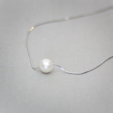 Crystal Freshwater Pearl Pendant - Gratia Pearl